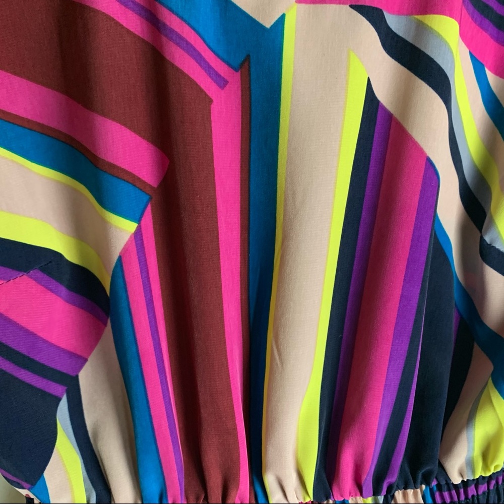 FIRE AND ICE AND NOTHING NICE! STRIPED FIRE DRESS - Picture 6 of 9